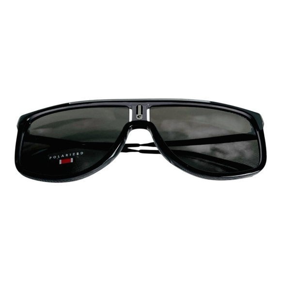 Carrera 1056/S Black Grey Polarized Men’s Sunglasses 61-11-145 NWOT - Picture 6 of 11